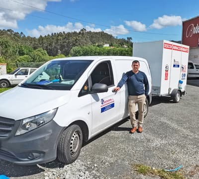 Trabajos de Construserpa en Ferrol