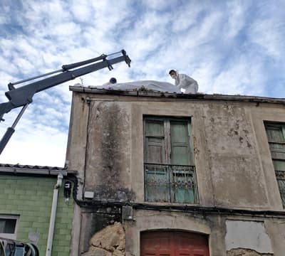 Trabajos de Construserpa en Ferrol